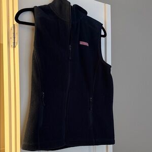 Vineyard Vines Navy Fleece Vest